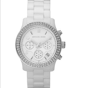 Michael Kors White Ceramic Watch